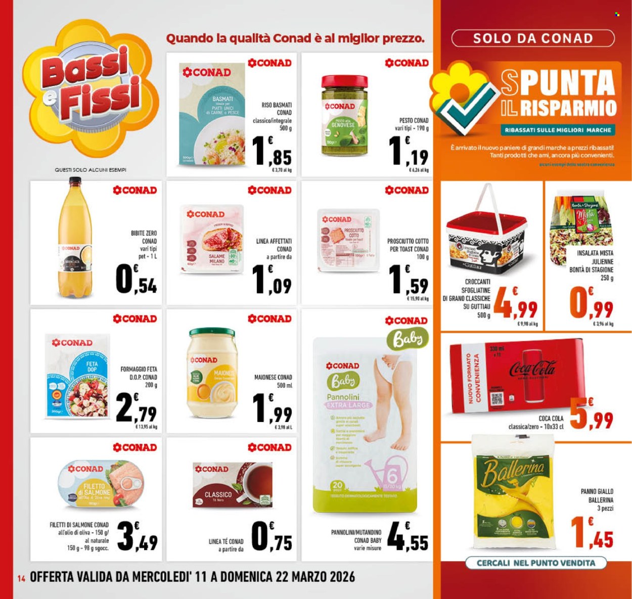 Volantino Conad - 11/3/2026 - 22/3/2026. Pagina 14