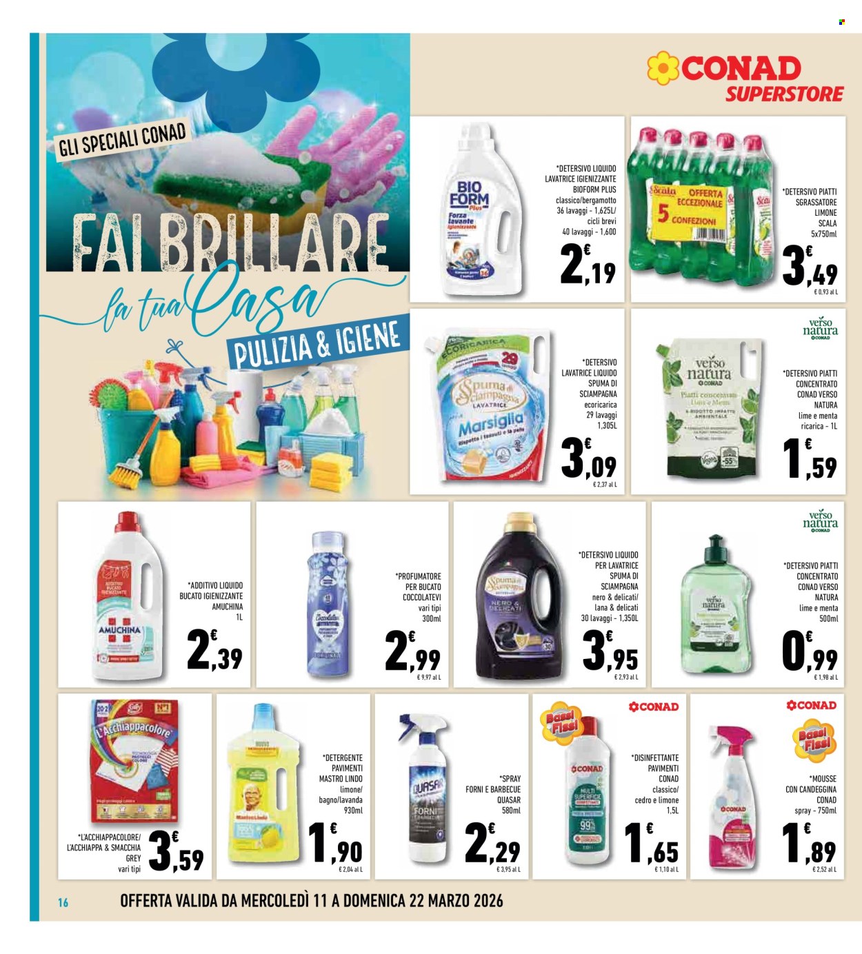 Volantino Conad - 11/3/2026 - 22/3/2026. Pagina 16