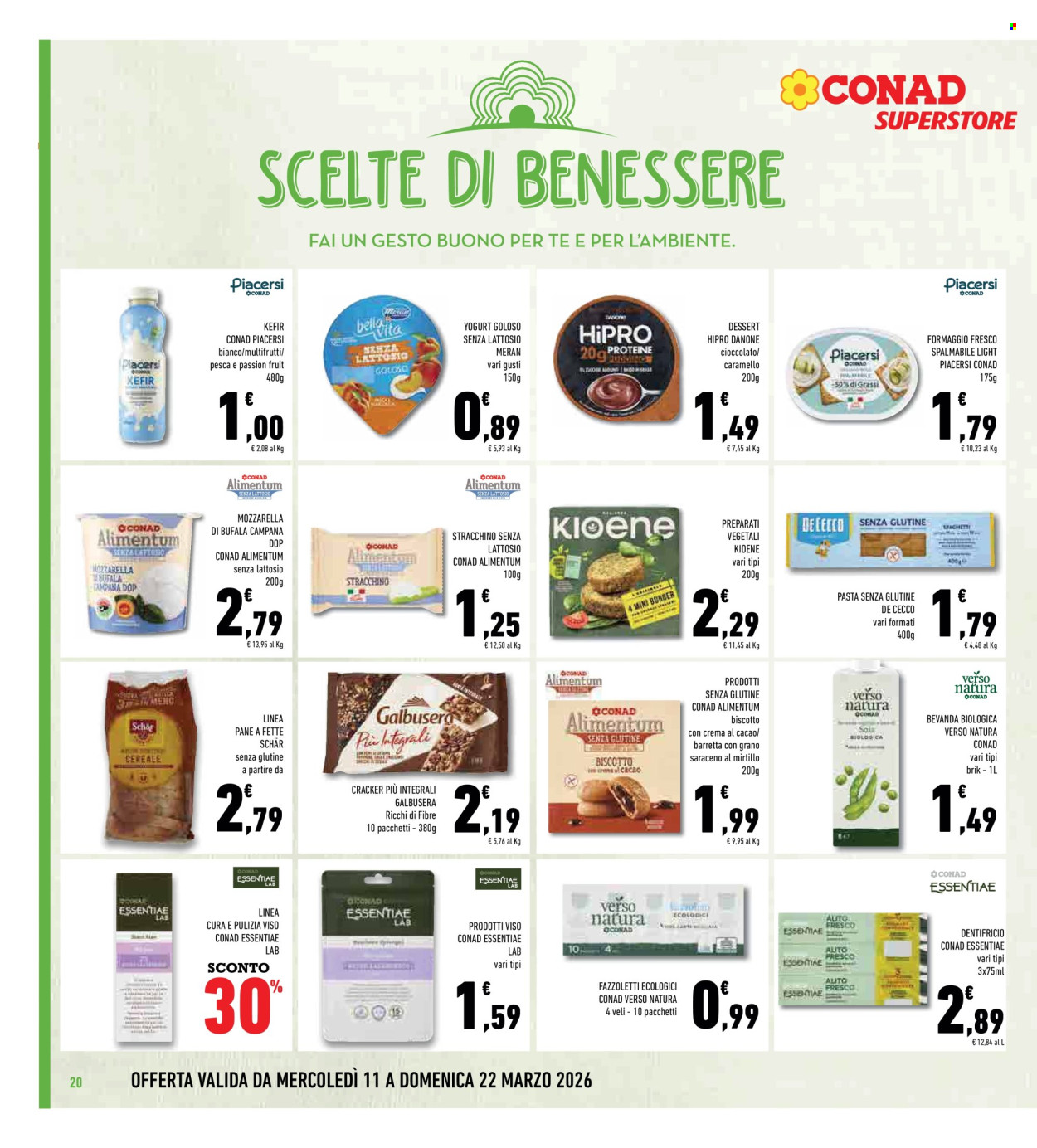 Volantino Conad - 11/3/2026 - 22/3/2026. Pagina 20