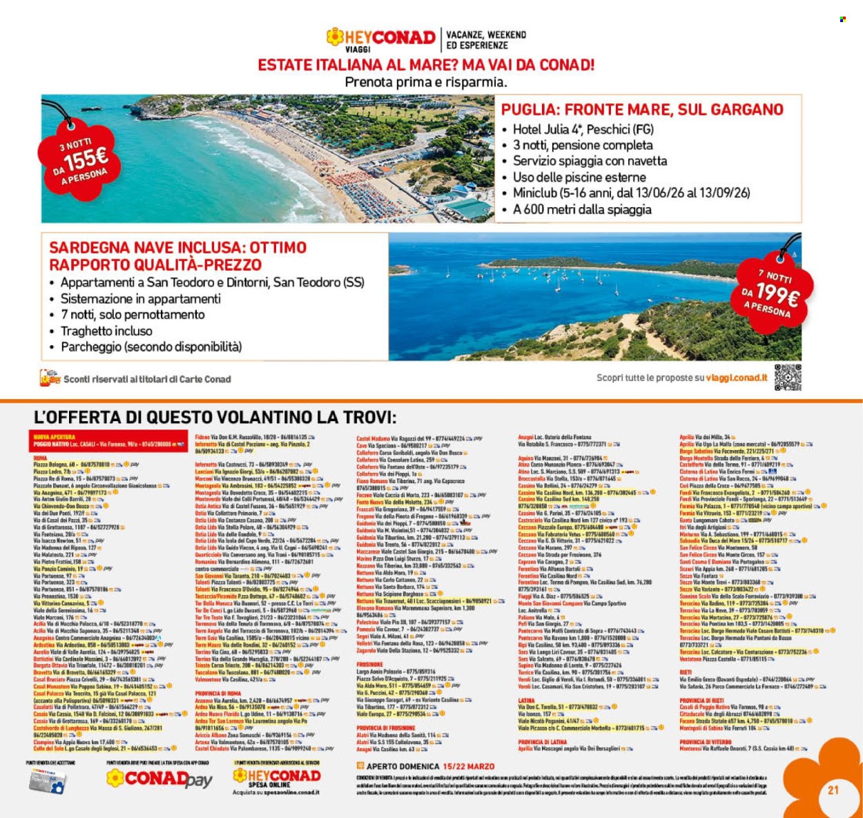 Volantino Conad - 11/3/2026 - 22/3/2026. Pagina 21