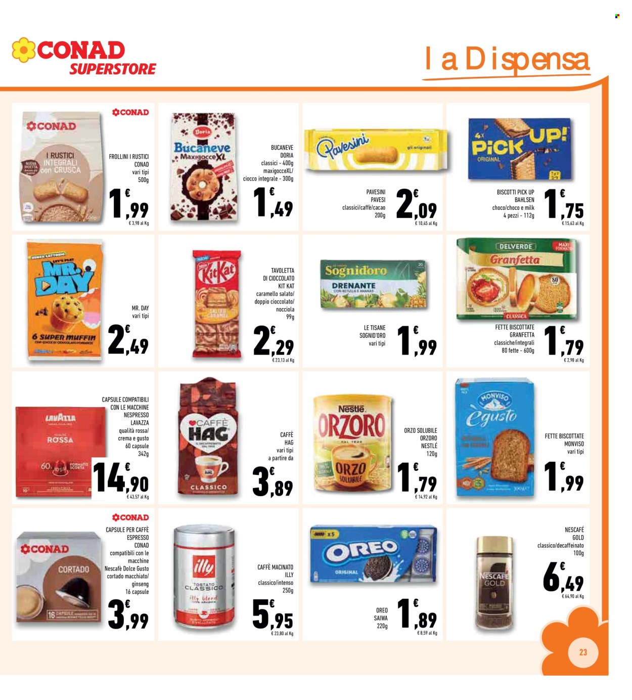 Volantino Conad - 11/3/2026 - 22/3/2026. Pagina 23