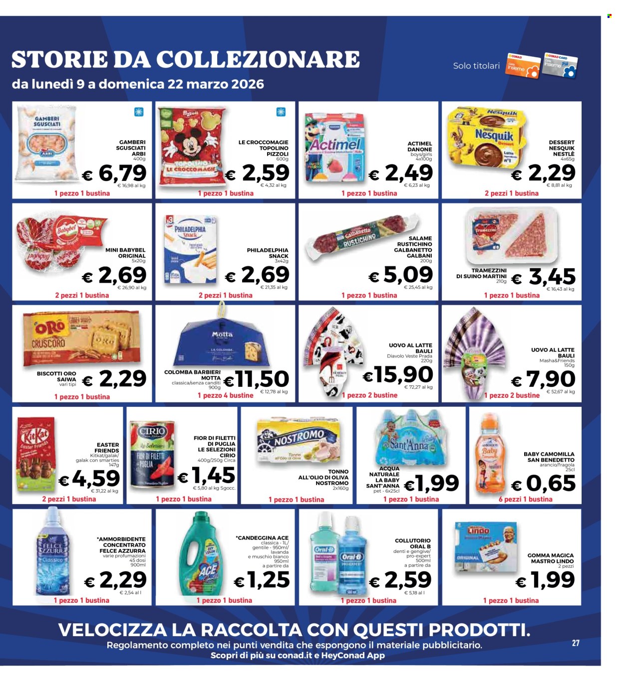 Volantino Conad - 11/3/2026 - 22/3/2026. Pagina 27