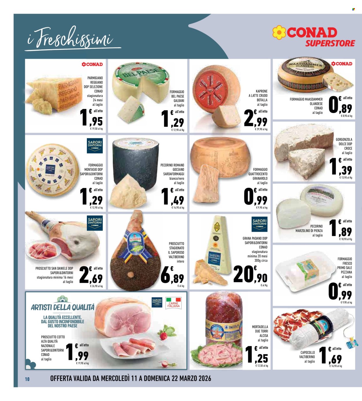 Volantino Conad Superstore - 11/3/2026 - 22/3/2026. Pagina 10