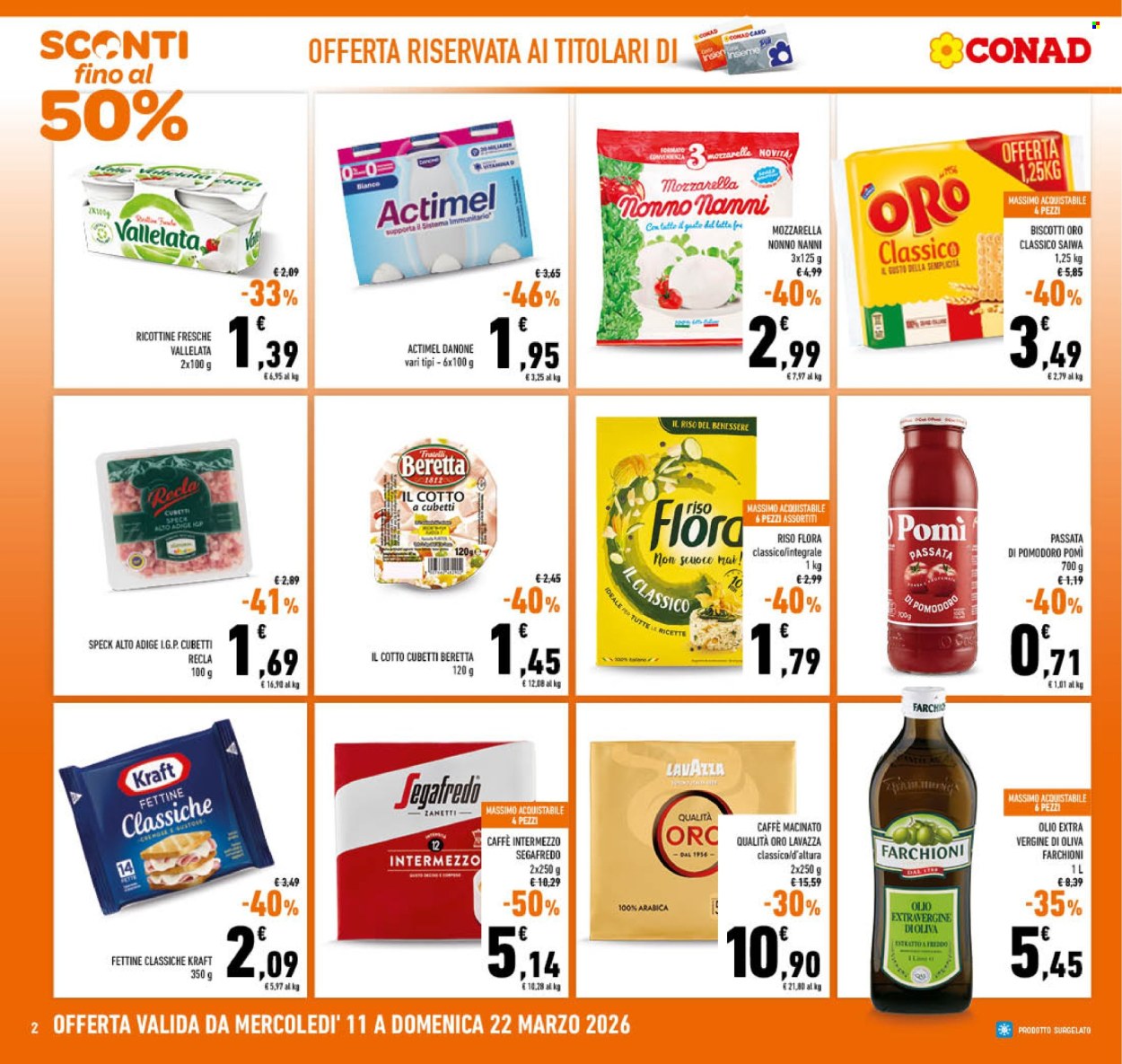 Volantino Conad - 11/3/2026 - 22/3/2026. Pagina 2