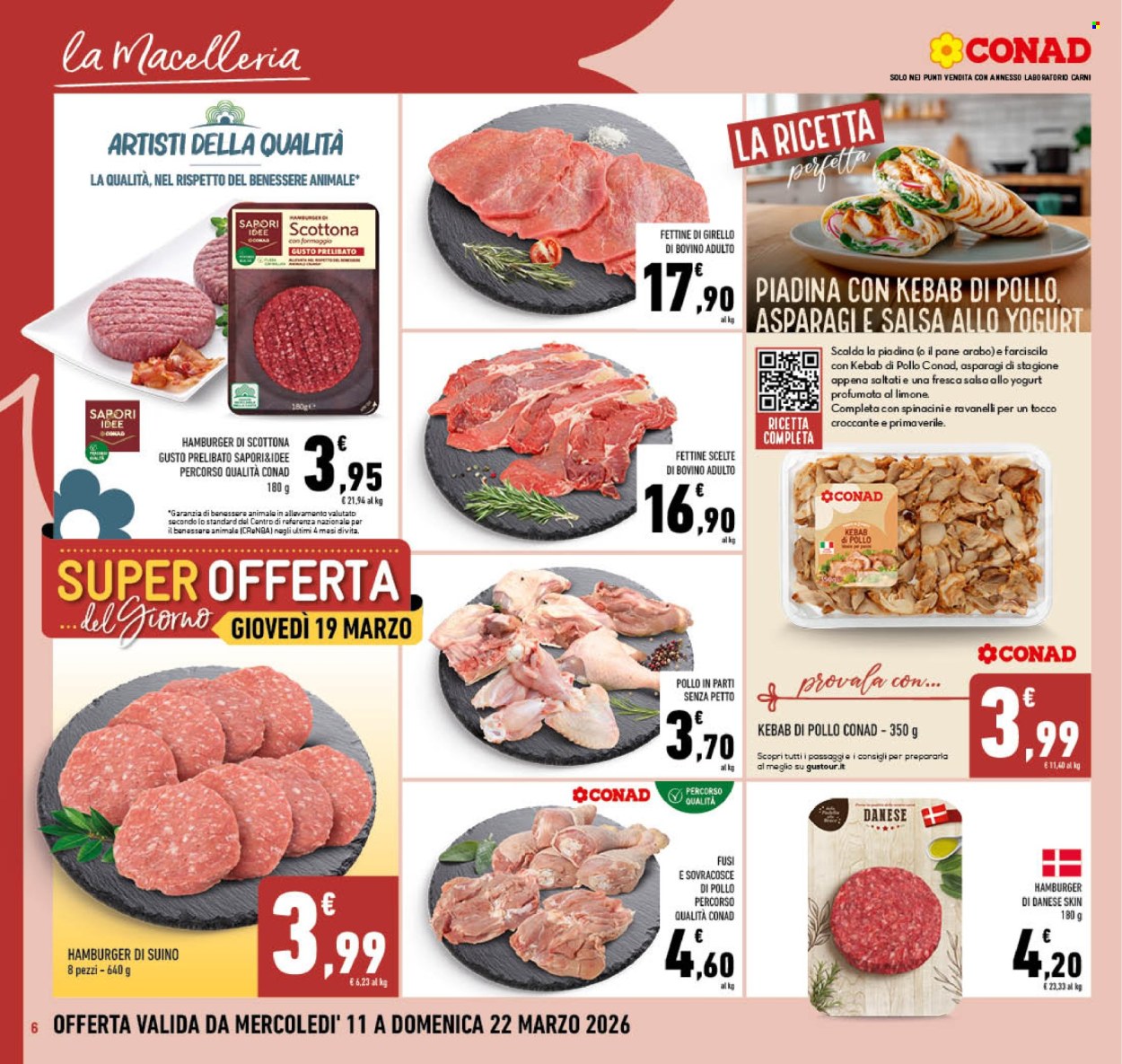 Volantino Conad - 11/3/2026 - 22/3/2026. Pagina 6
