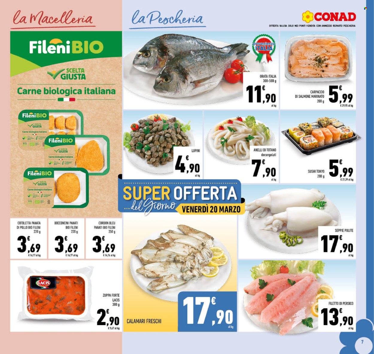 Volantino Conad - 11/3/2026 - 22/3/2026. Pagina 7