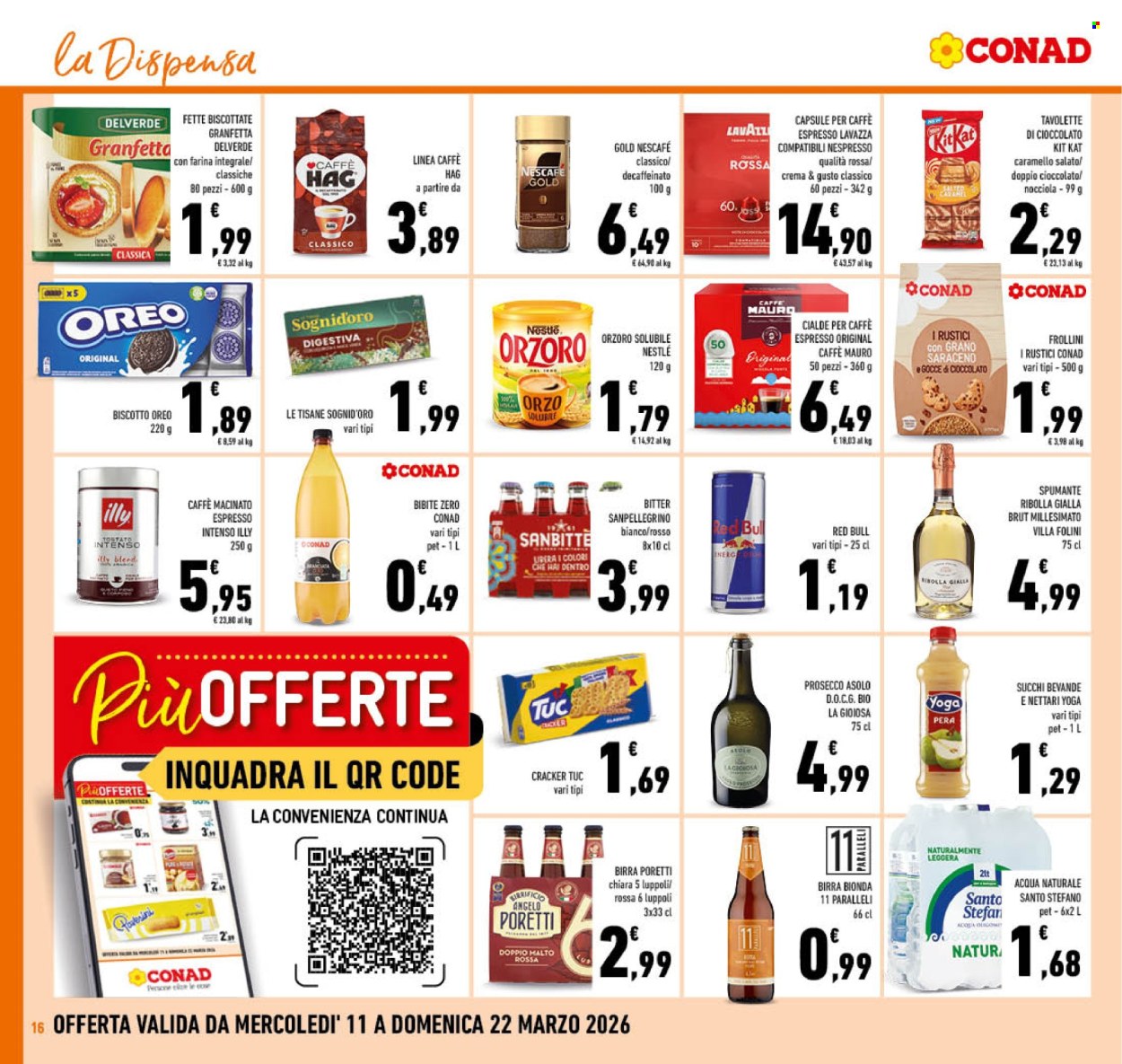 Volantino Conad - 11/3/2026 - 22/3/2026. Pagina 16