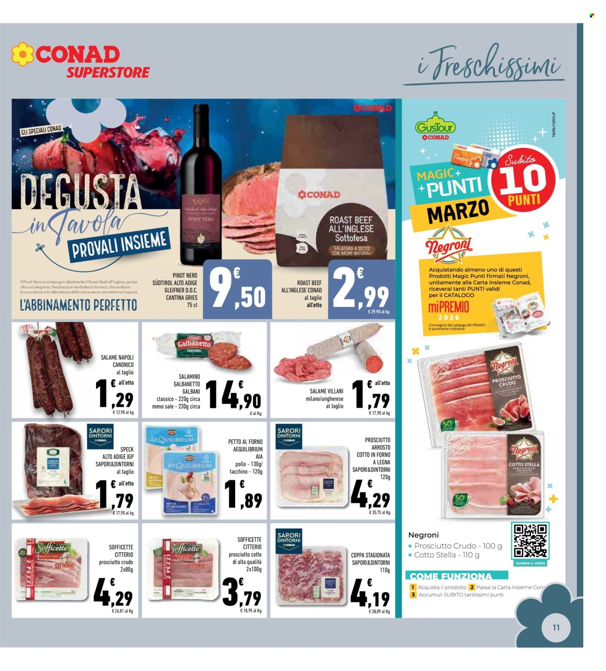 Volantino Conad Superstore - 11/3/2026 - 22/3/2026. Pagina 11