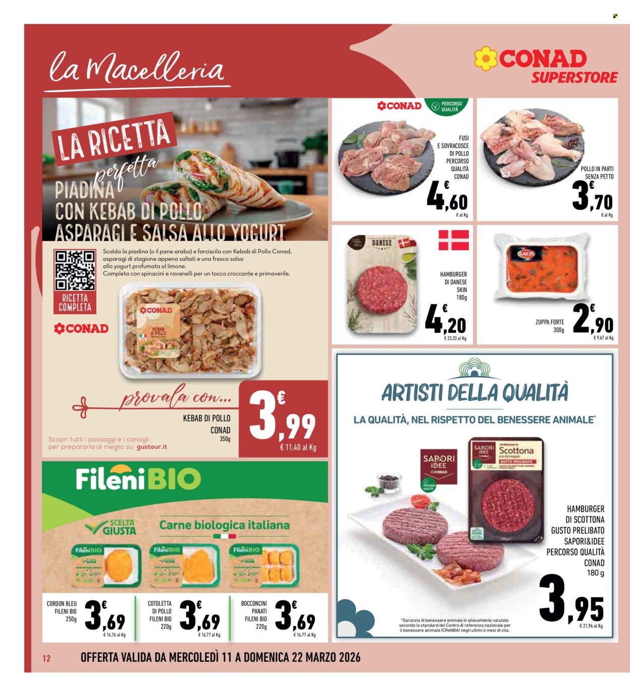 Volantino Conad Superstore - 11/3/2026 - 22/3/2026. Pagina 12