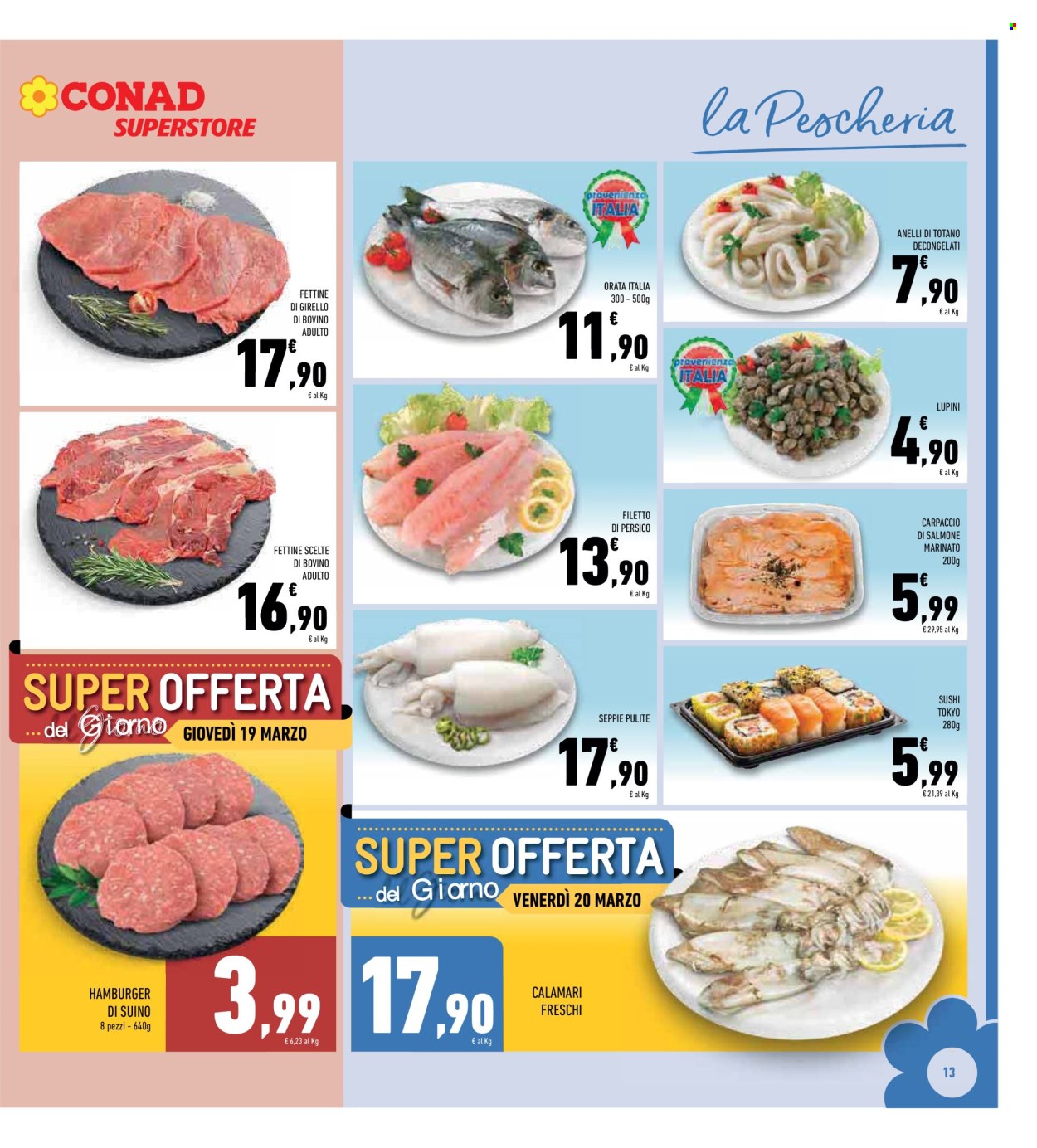 Volantino Conad Superstore - 11/3/2026 - 22/3/2026. Pagina 13