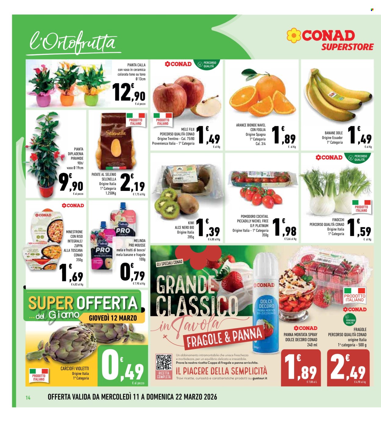 Volantino Conad Superstore - 11/3/2026 - 22/3/2026. Pagina 14