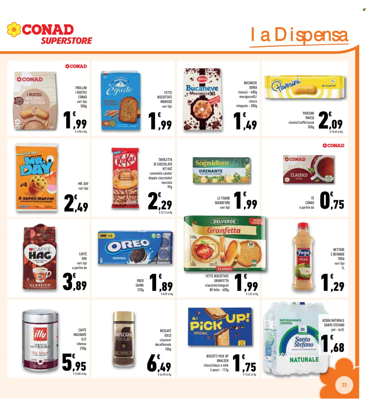 Volantino Conad Superstore - 11/3/2026 - 22/3/2026. Pagina 23