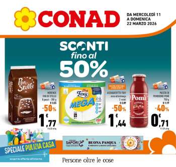 Volantino Conad - 11/3/2026 - 22/3/2026.