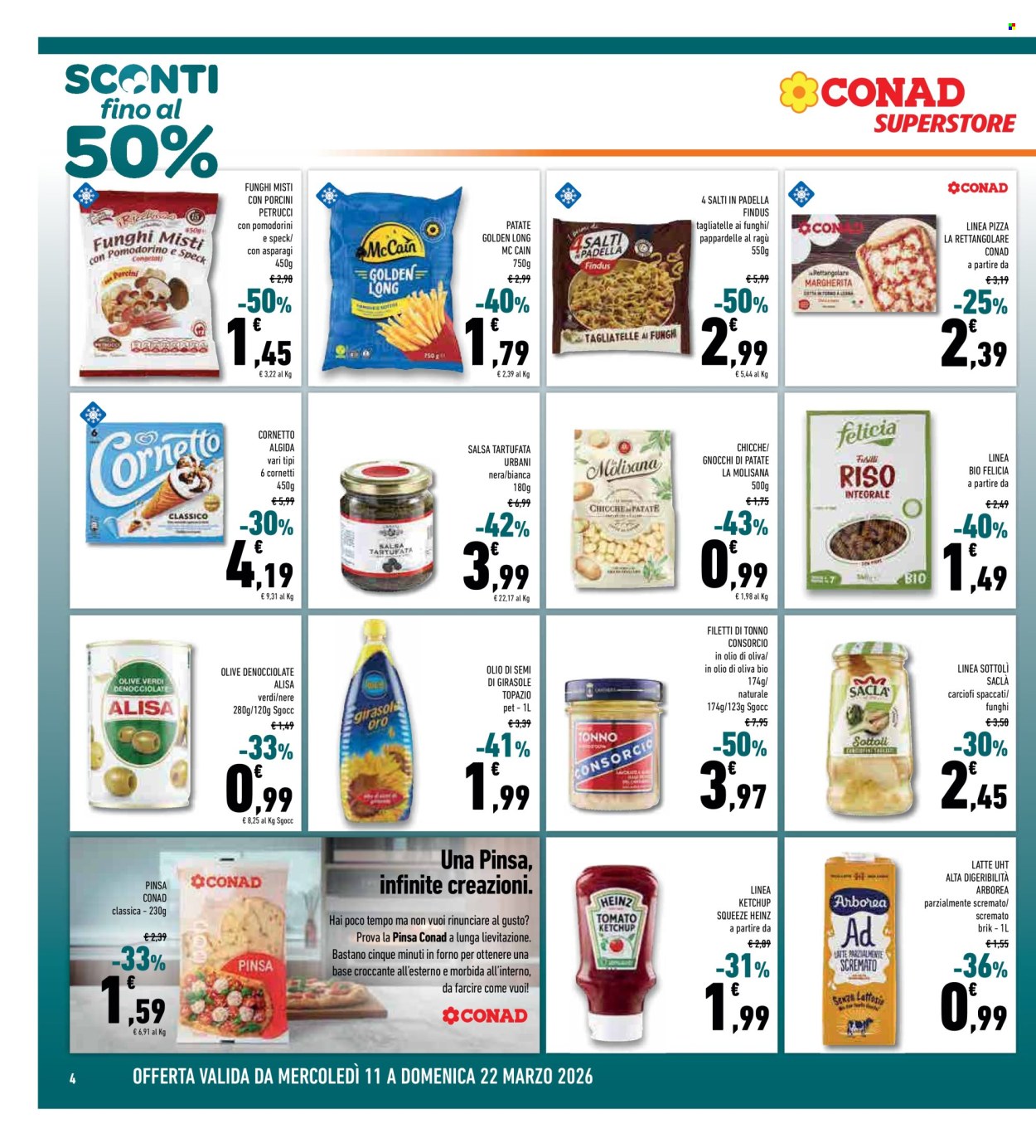 Volantino Conad Superstore - 11/3/2026 - 22/3/2026. Pagina 4