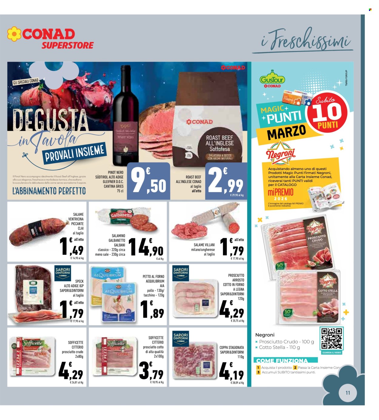 Volantino Conad Superstore - 11/3/2026 - 22/3/2026. Pagina 11