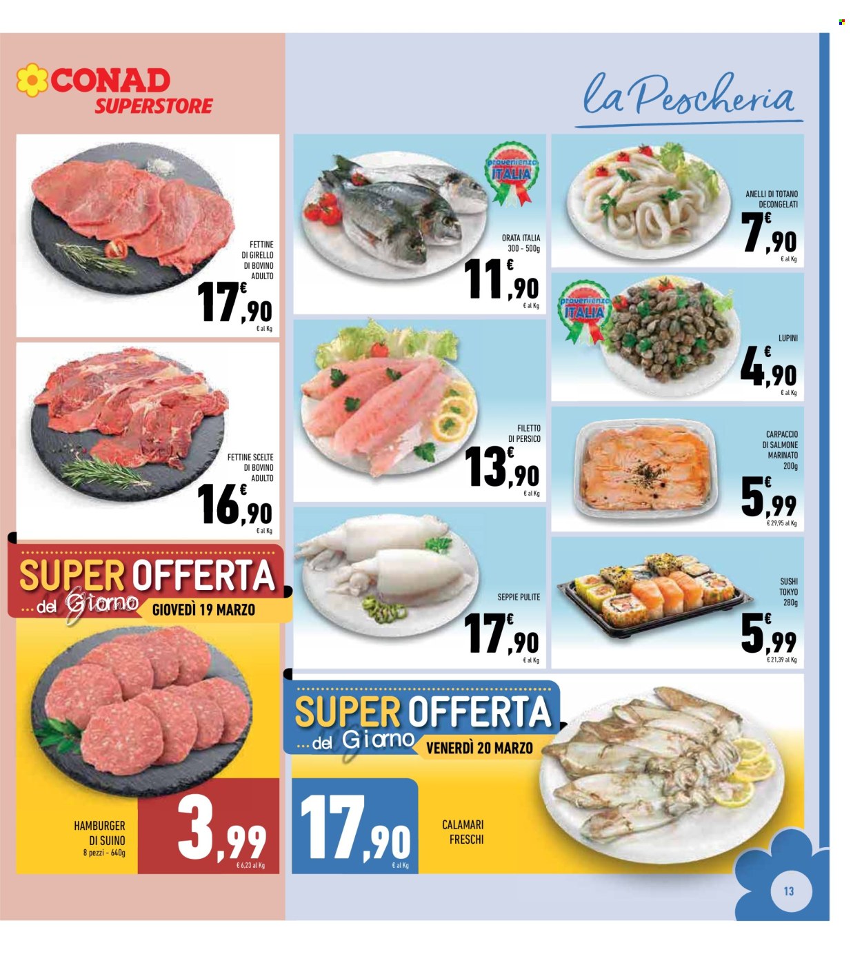 Volantino Conad Superstore - 11/3/2026 - 22/3/2026. Pagina 13