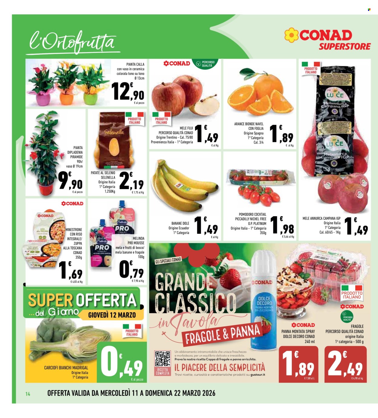 Volantino Conad Superstore - 11/3/2026 - 22/3/2026. Pagina 14