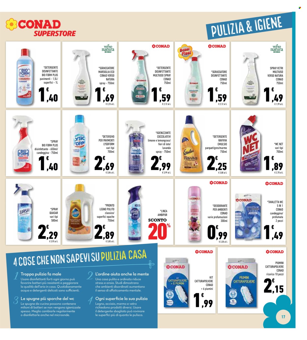 Volantino Conad Superstore - 11/3/2026 - 22/3/2026. Pagina 17