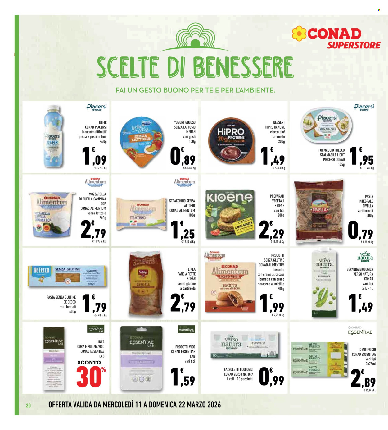 Volantino Conad Superstore - 11/3/2026 - 22/3/2026. Pagina 20