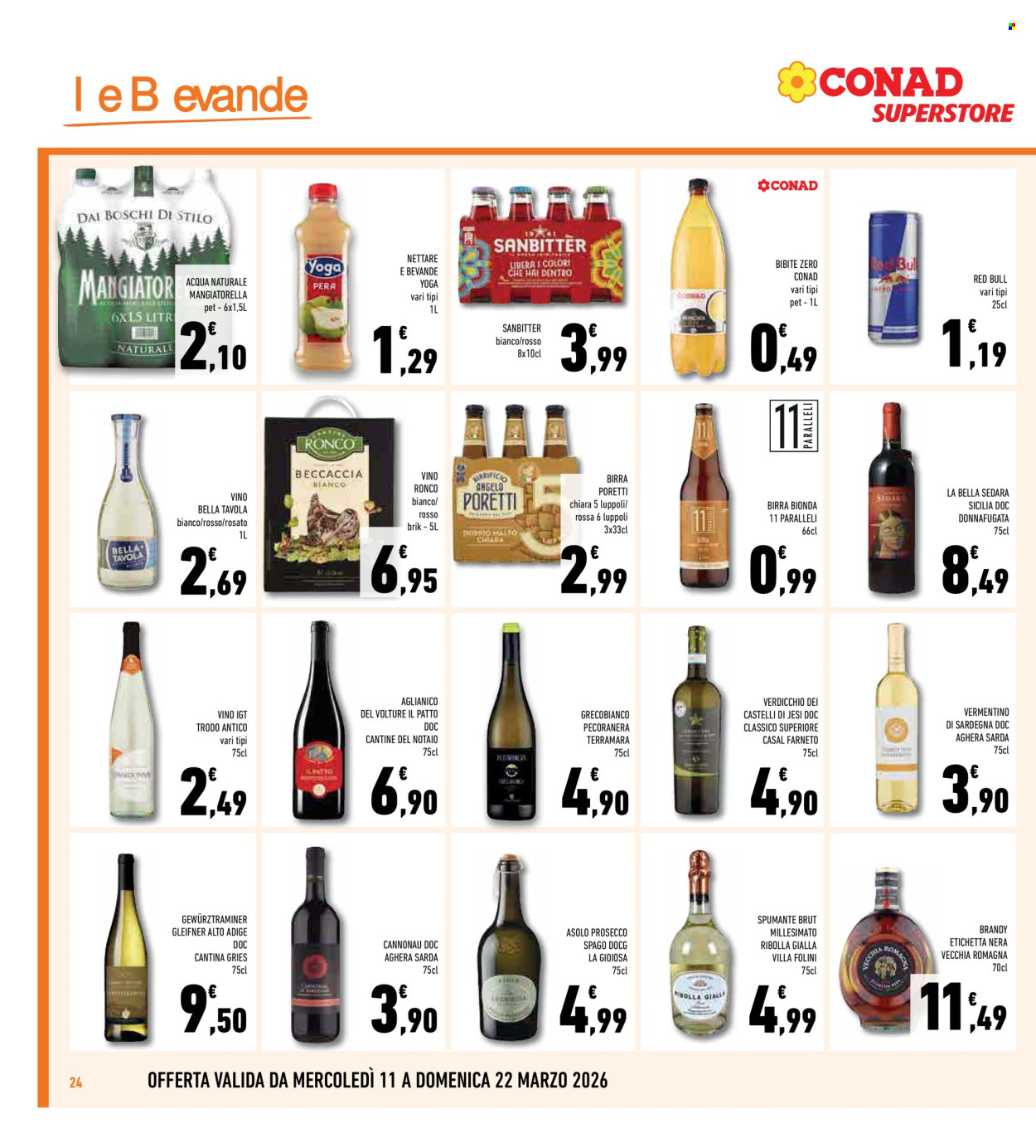 Volantino Conad Superstore - 11/3/2026 - 22/3/2026. Pagina 24