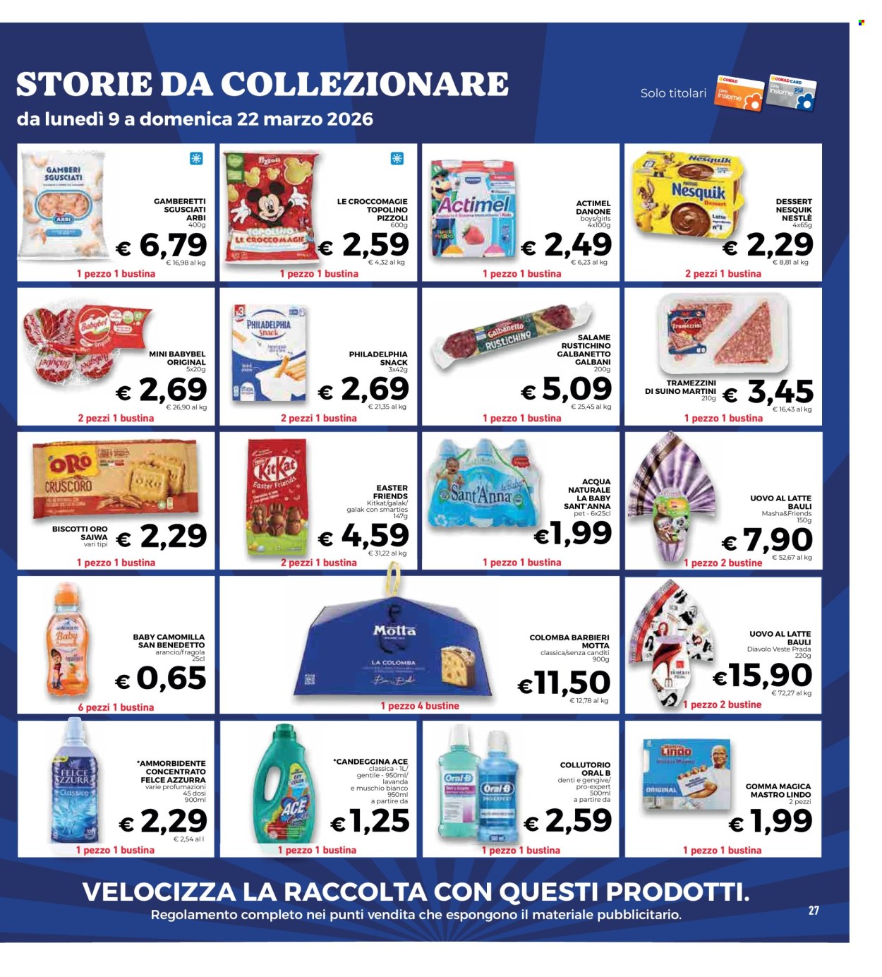 Volantino Conad Superstore - 11/3/2026 - 22/3/2026. Pagina 27