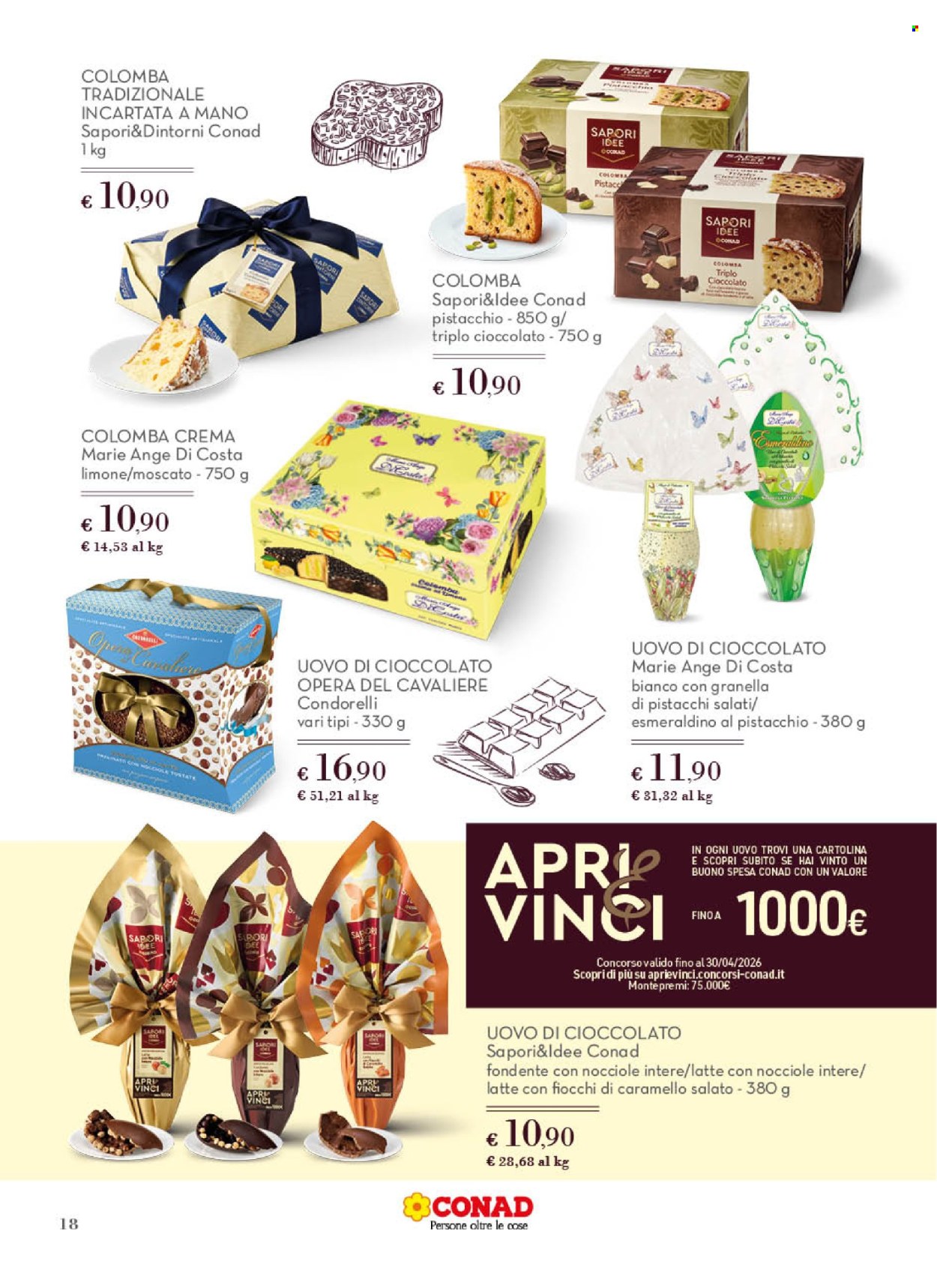 Volantino Conad - 11/3/2026 - 4/4/2026. Pagina 18