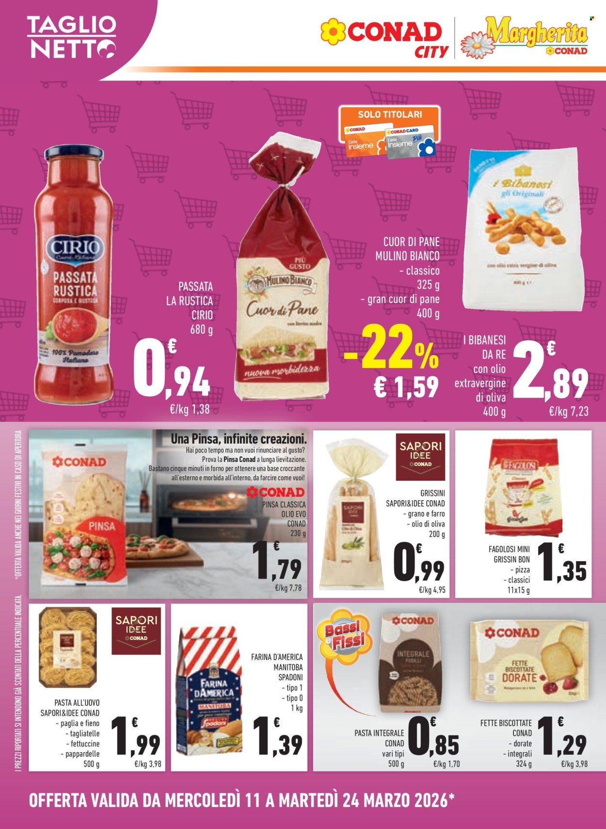 Volantino Margherita Conad - 11/3/2026 - 24/3/2026. Pagina 8