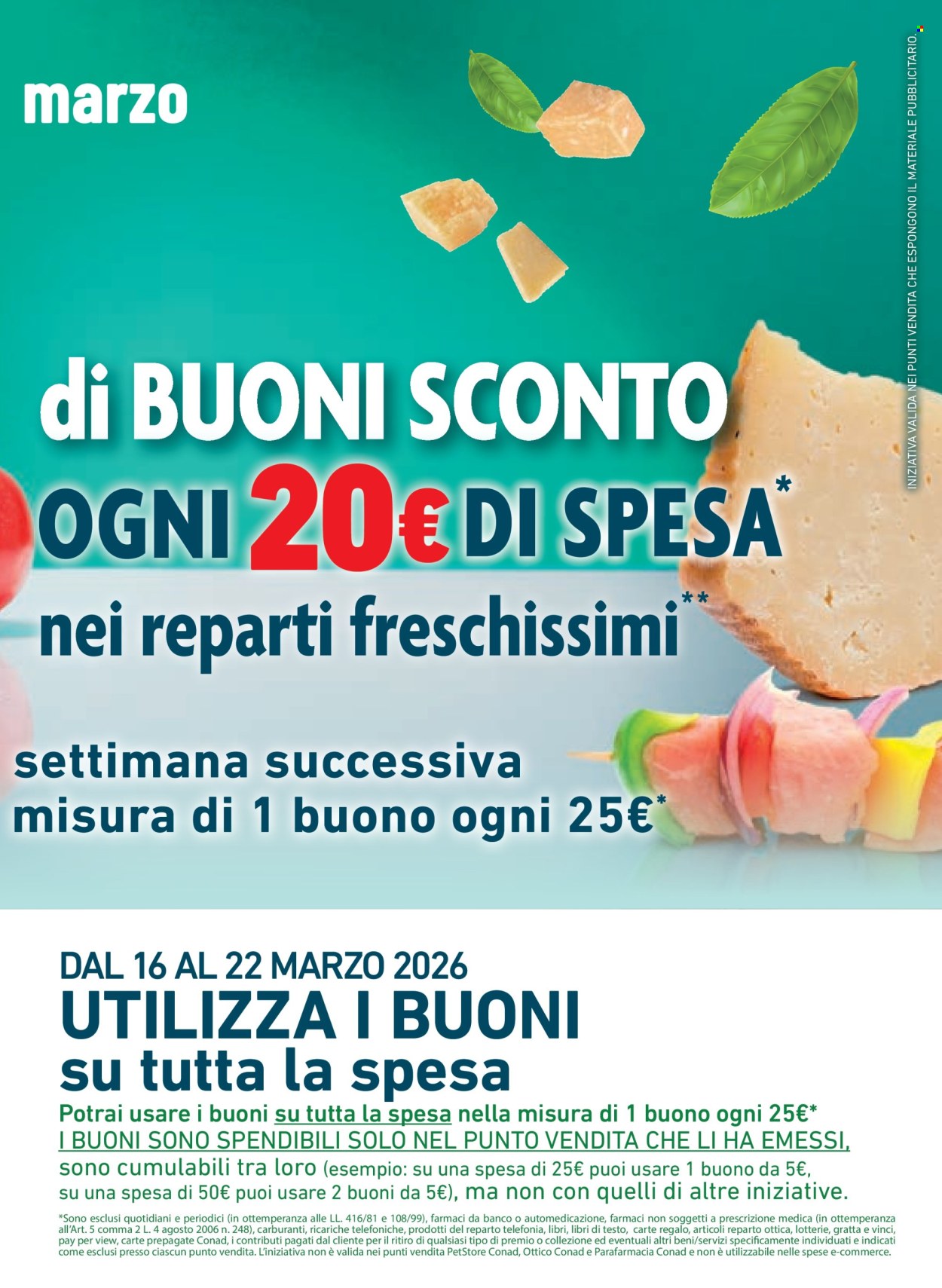 Volantino Conad - 11/3/2026 - 24/3/2026. Pagina 3