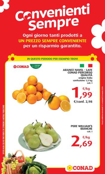 Volantino Conad - 11/3/2026 - 24/3/2026.
