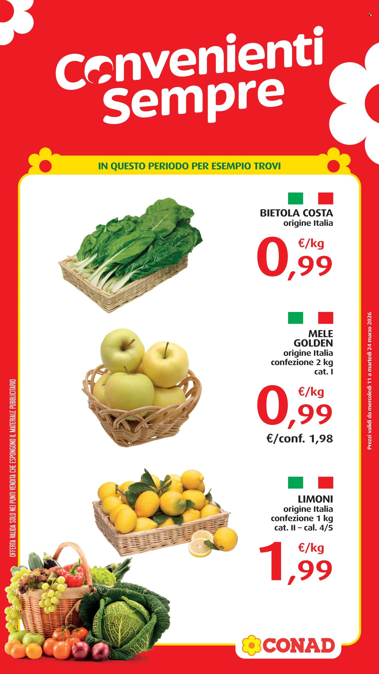 Volantino Conad - 11/3/2026 - 24/3/2026. Pagina 3