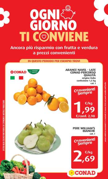 Volantino Conad - 11/3/2026 - 24/3/2026.