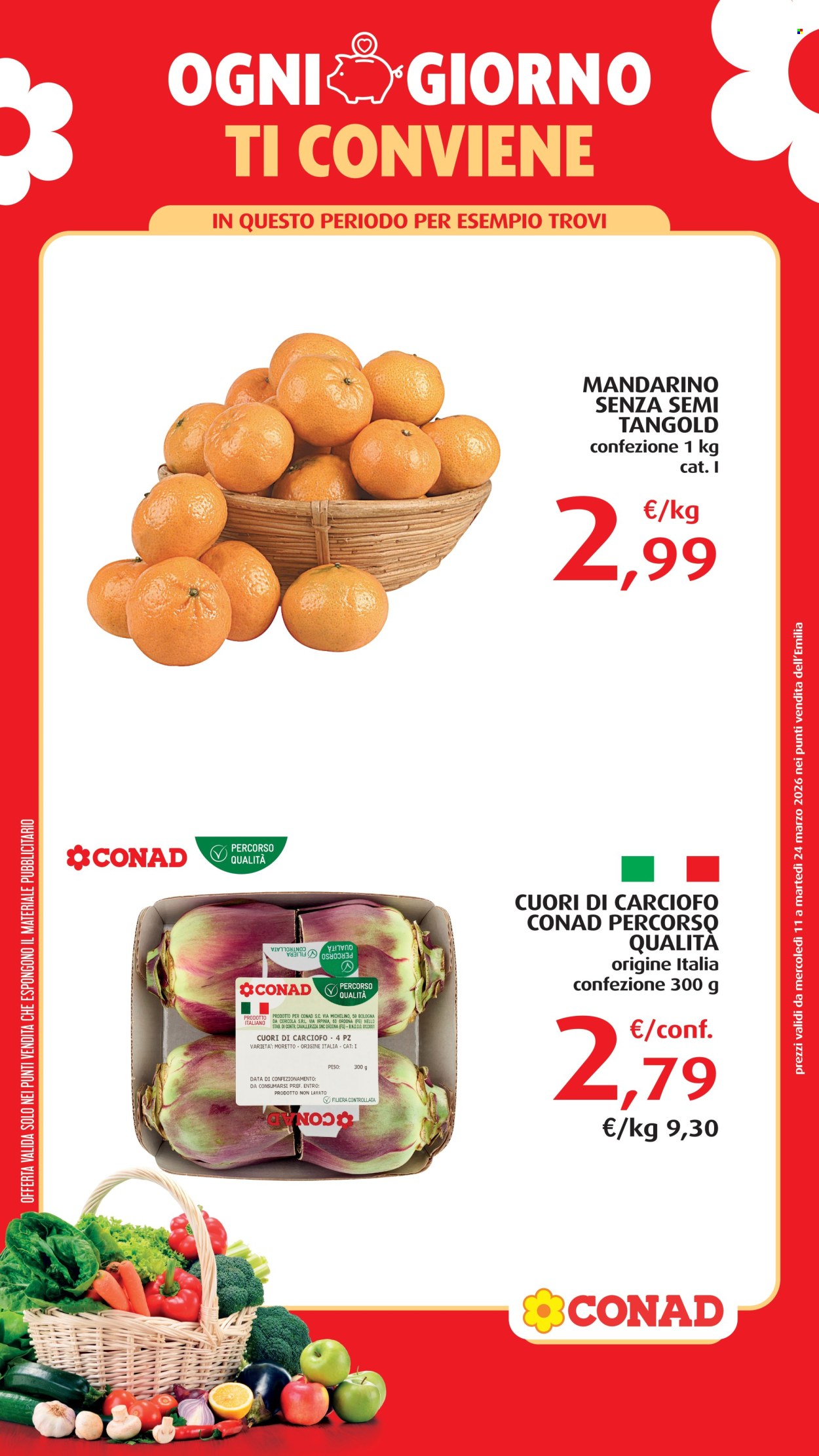 Volantino Conad - 11/3/2026 - 24/3/2026. Pagina 3