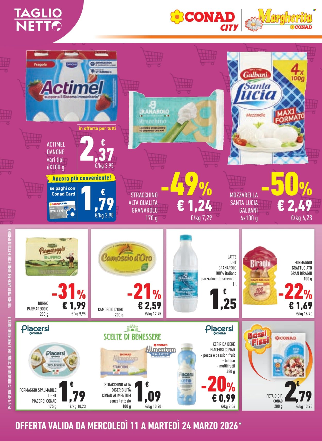 Volantino Margherita Conad - 11/3/2026 - 24/3/2026. Pagina 4