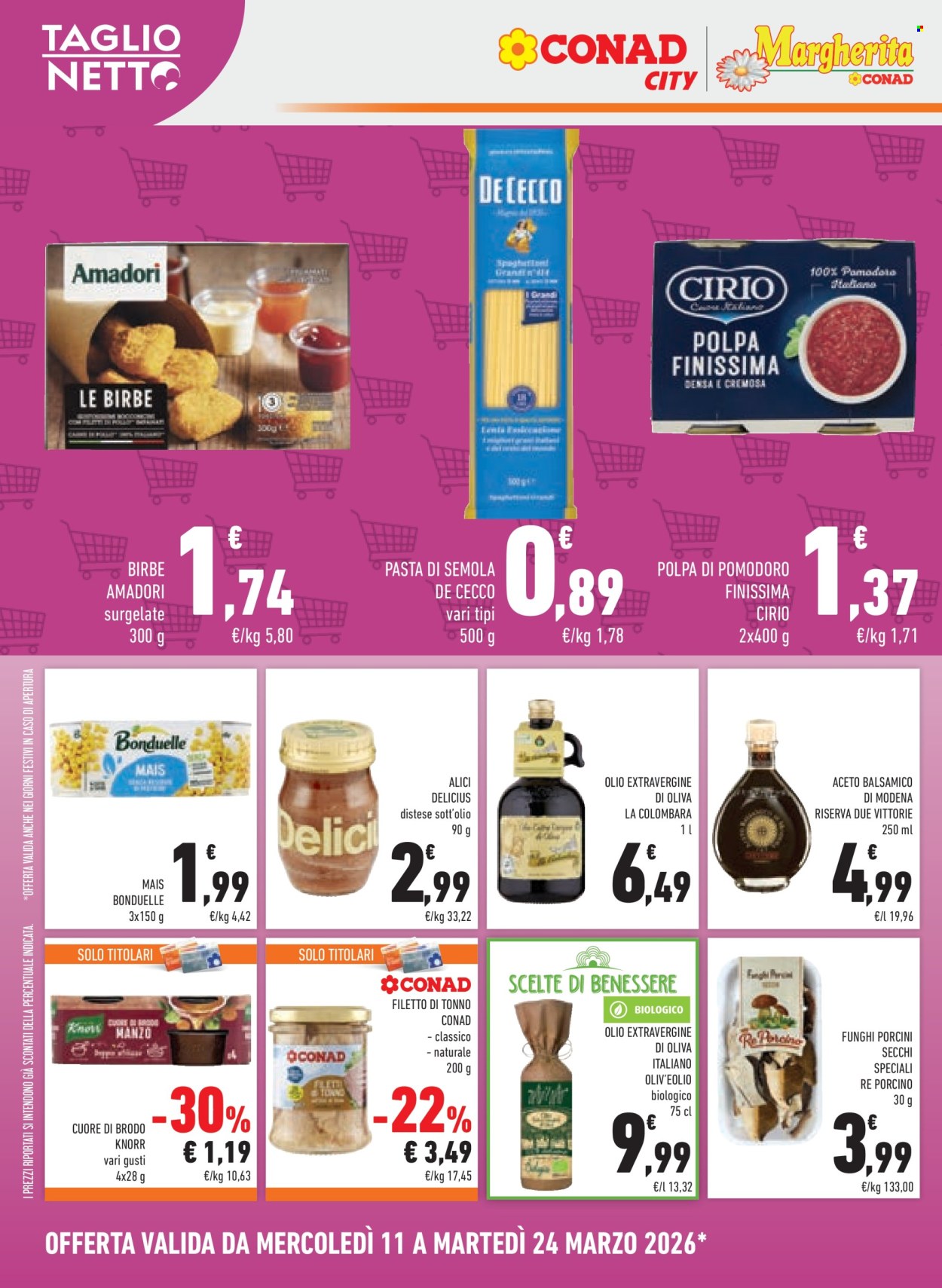 Volantino Margherita Conad - 11/3/2026 - 24/3/2026. Pagina 6