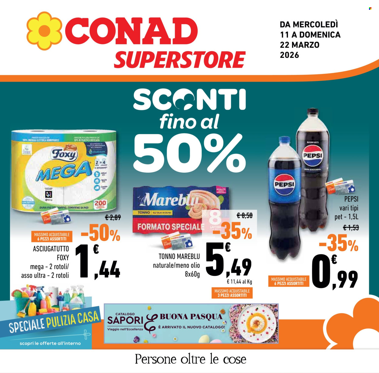 Volantino Conad Superstore - 11/3/2026 - 24/3/2026. Pagina 9