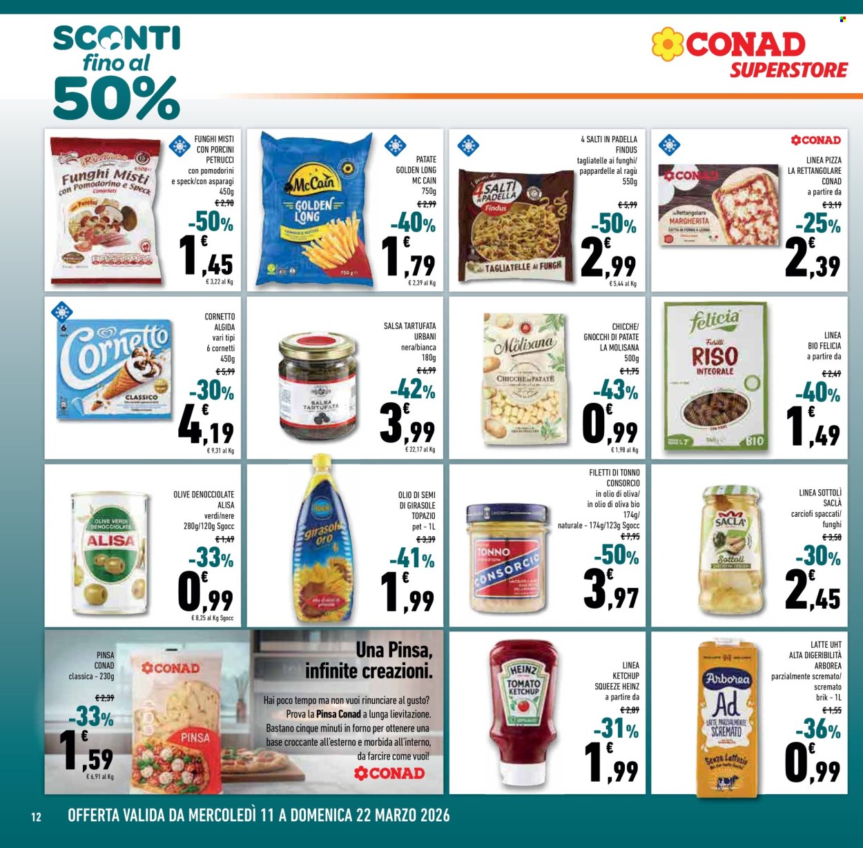 Volantino Conad Superstore - 11/3/2026 - 24/3/2026. Pagina 12