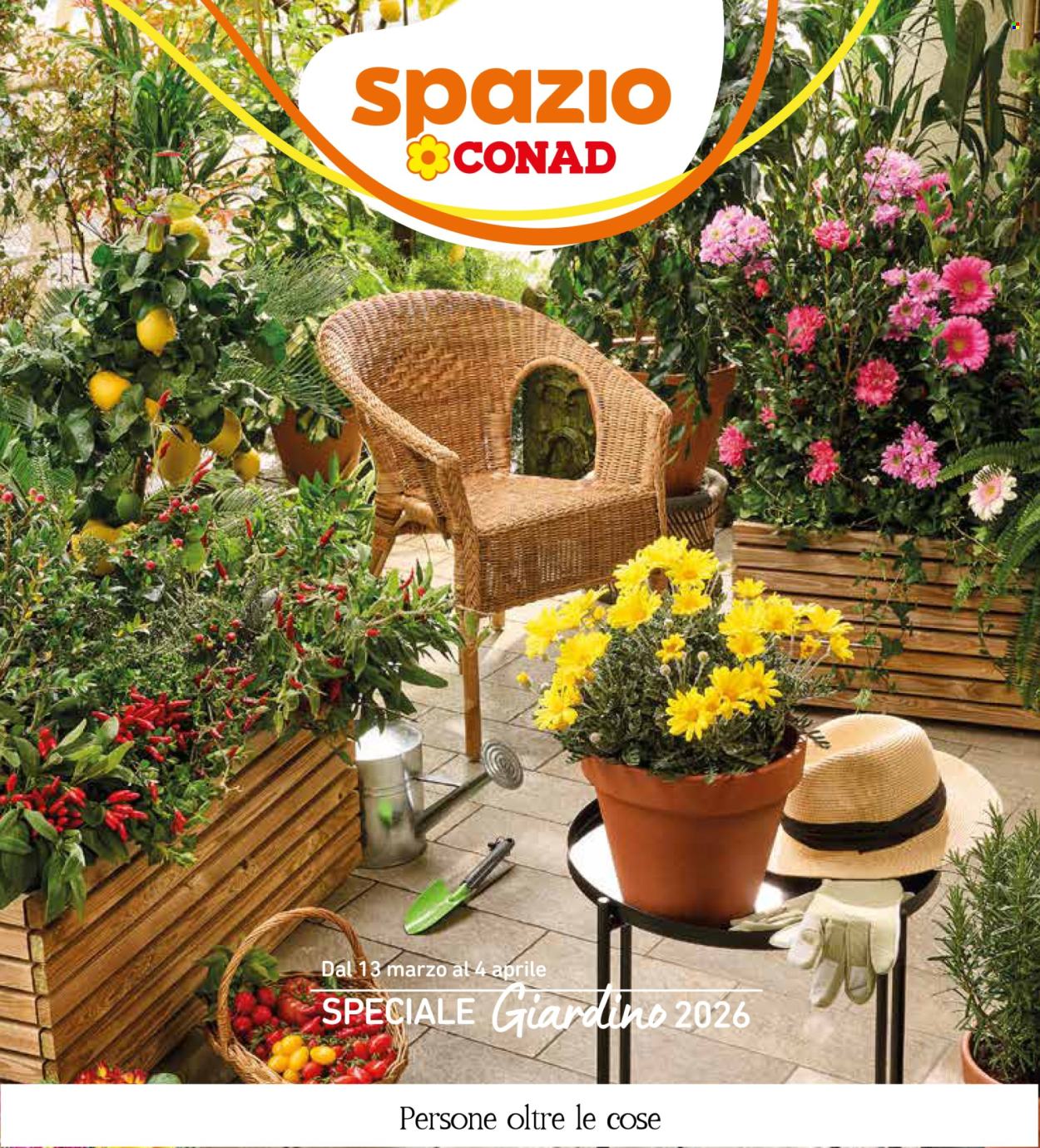 Volantino Spazio Conad - 13/3/2026 - 4/4/2026. Pagina 1