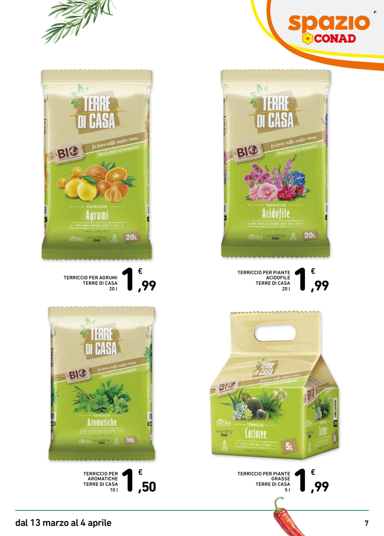 Volantino Spazio Conad - 13/3/2026 - 4/4/2026. Pagina 7
