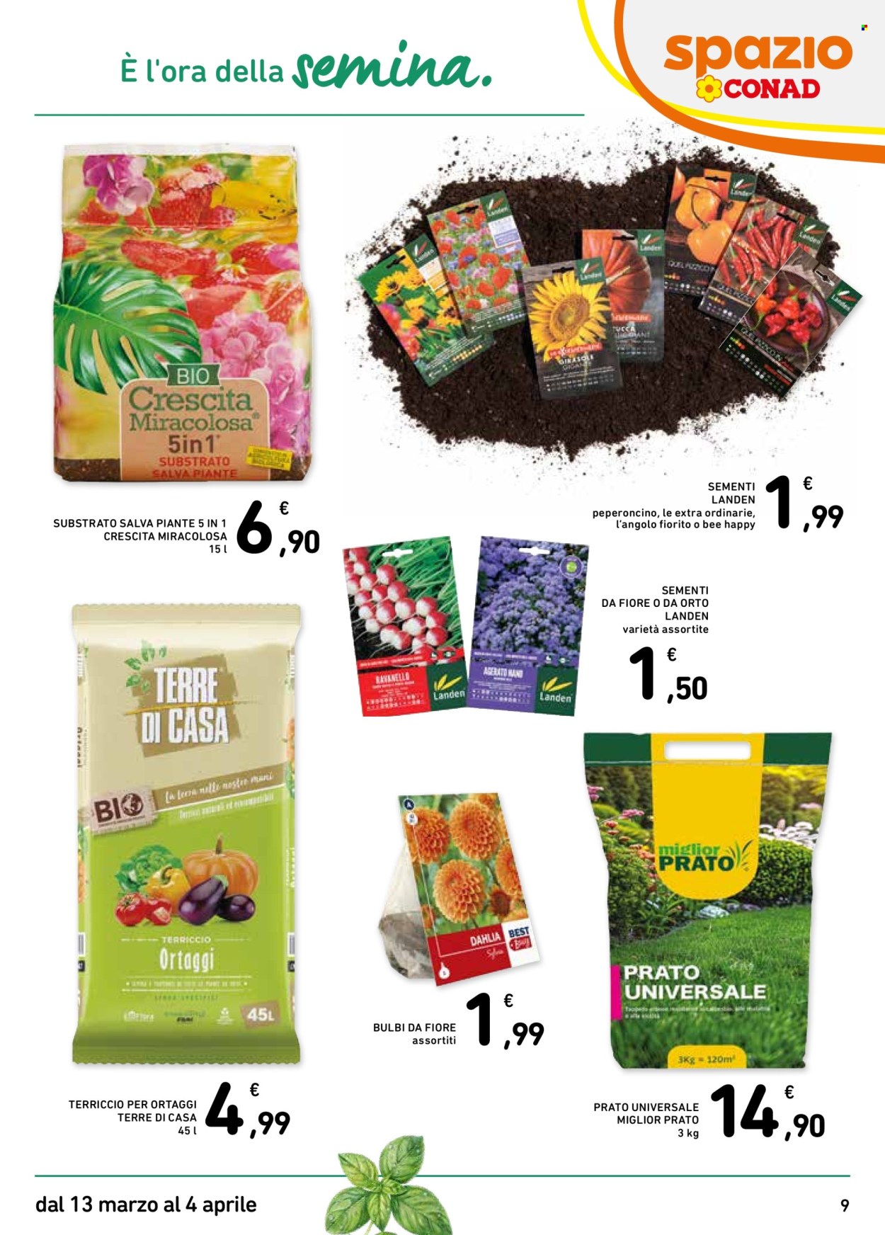 Volantino Spazio Conad - 13/3/2026 - 4/4/2026. Pagina 9