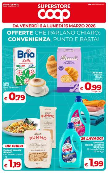 Volantino Coop - 6/3/2026 - 16/3/2026.