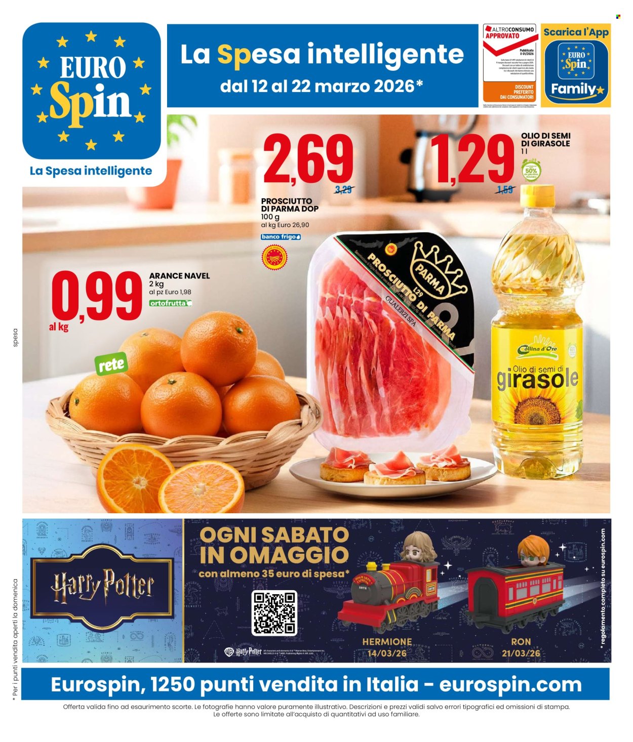 Volantino EuroSpin - 12/3/2026 - 22/3/2026. Pagina 1