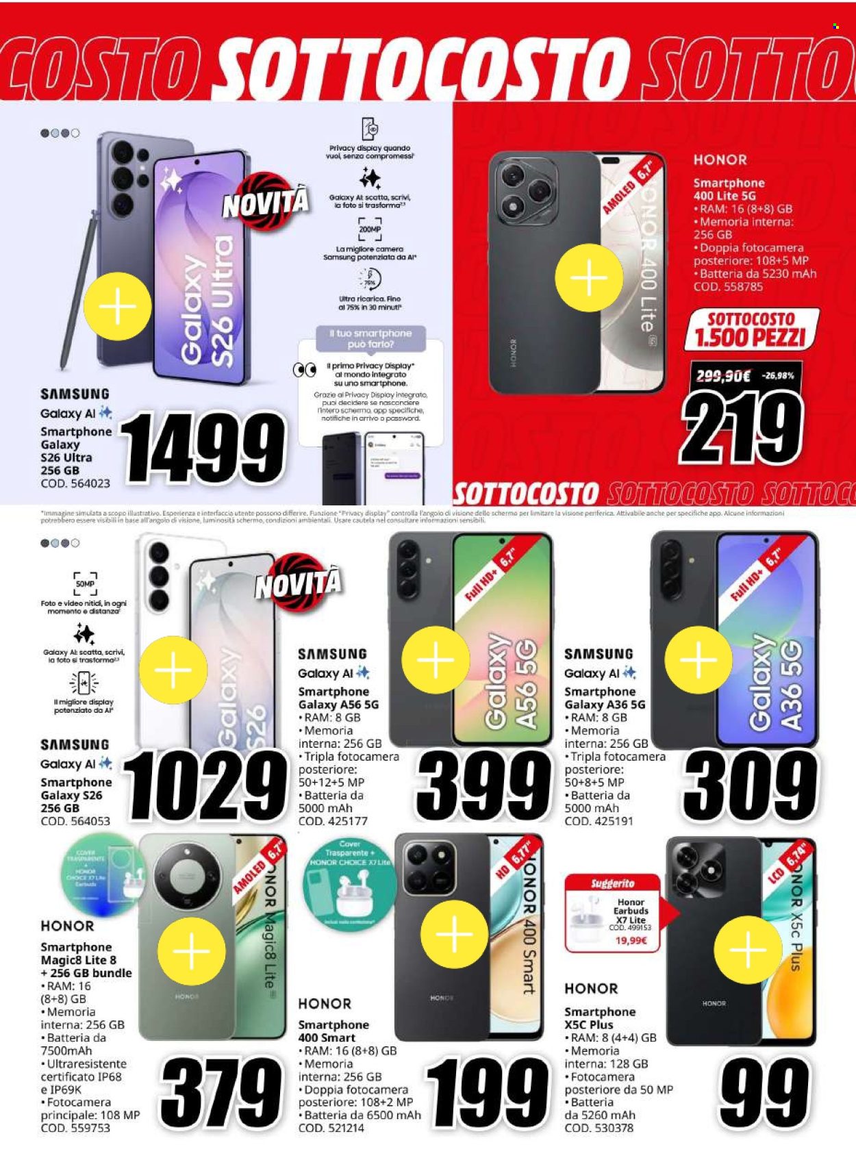 Volantino MediaWorld - 6/3/2026 - 15/3/2026. Pagina 2