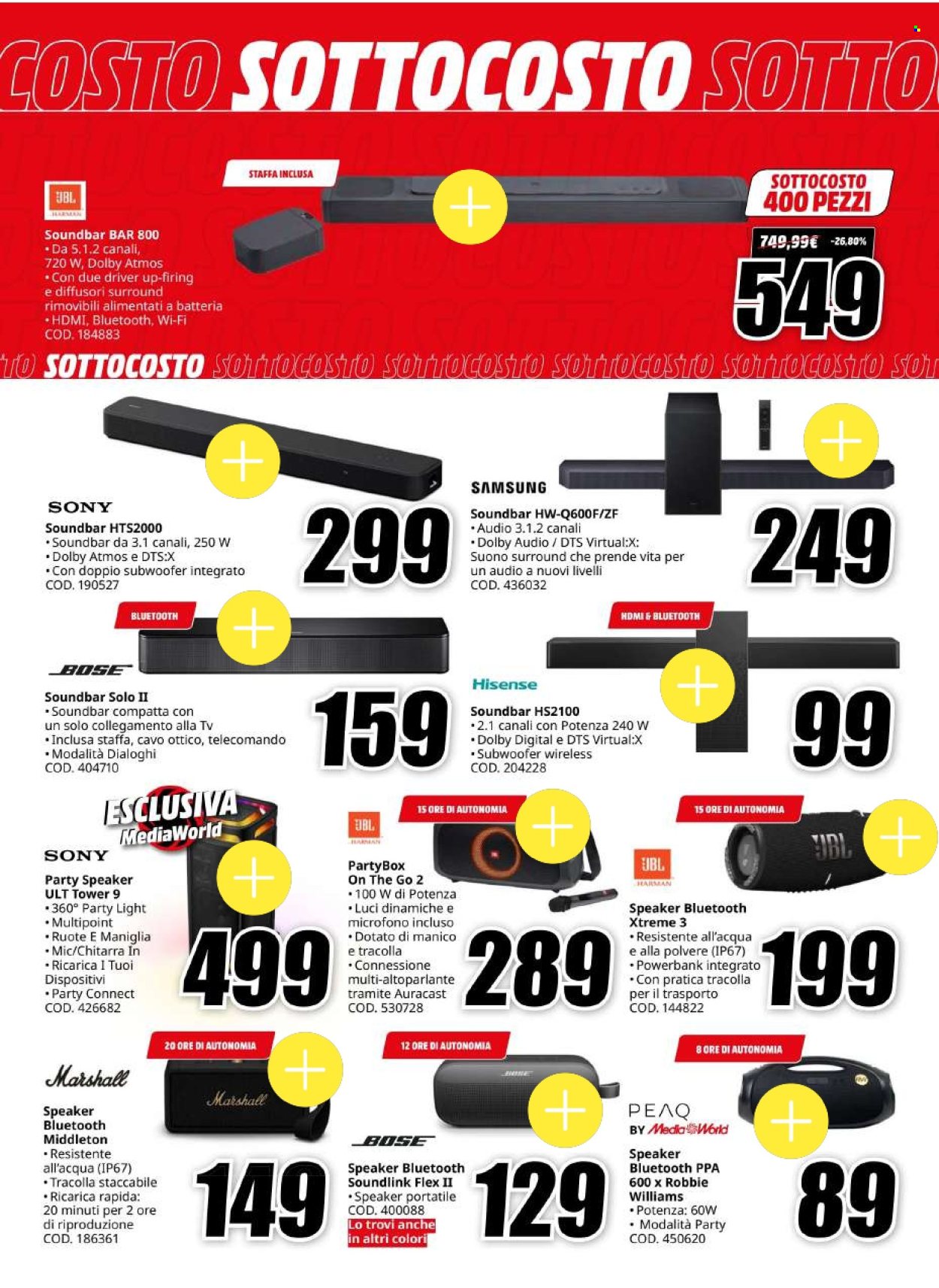 Volantino MediaWorld - 6/3/2026 - 15/3/2026. Pagina 18