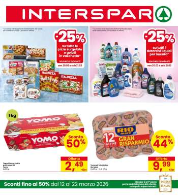 Volantino Interspar - 12/3/2026 - 22/3/2026.