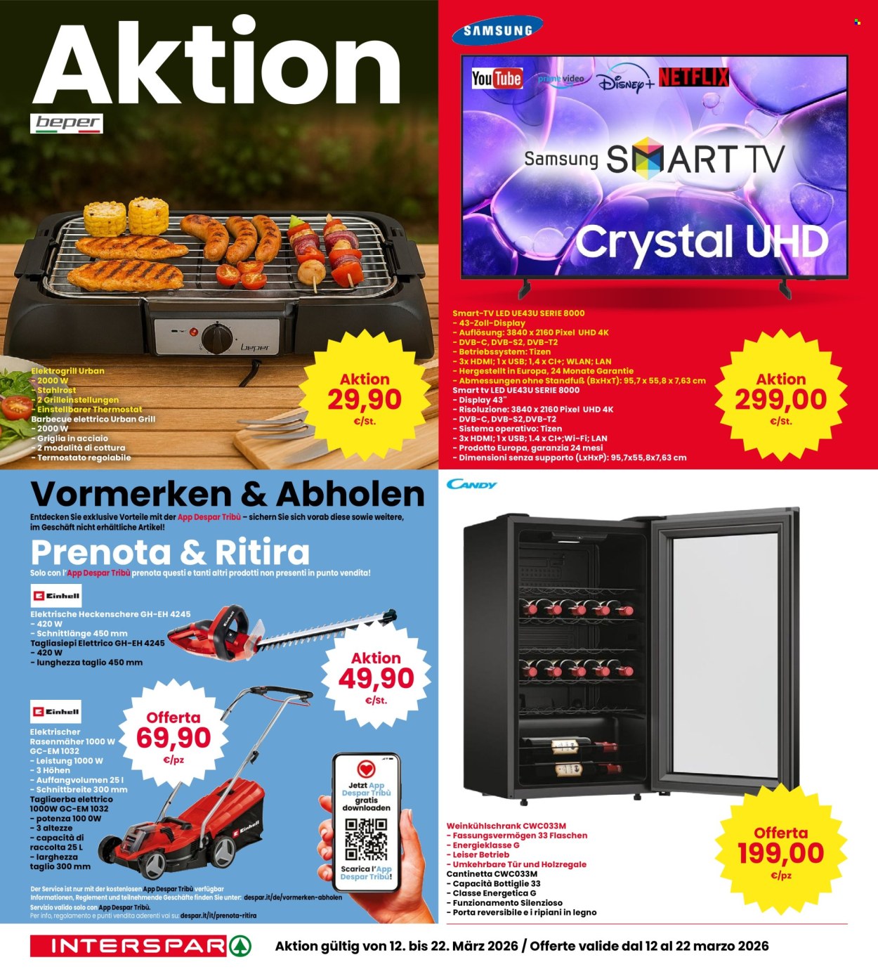 Volantino Interspar - 12/3/2026 - 22/3/2026. Pagina 30