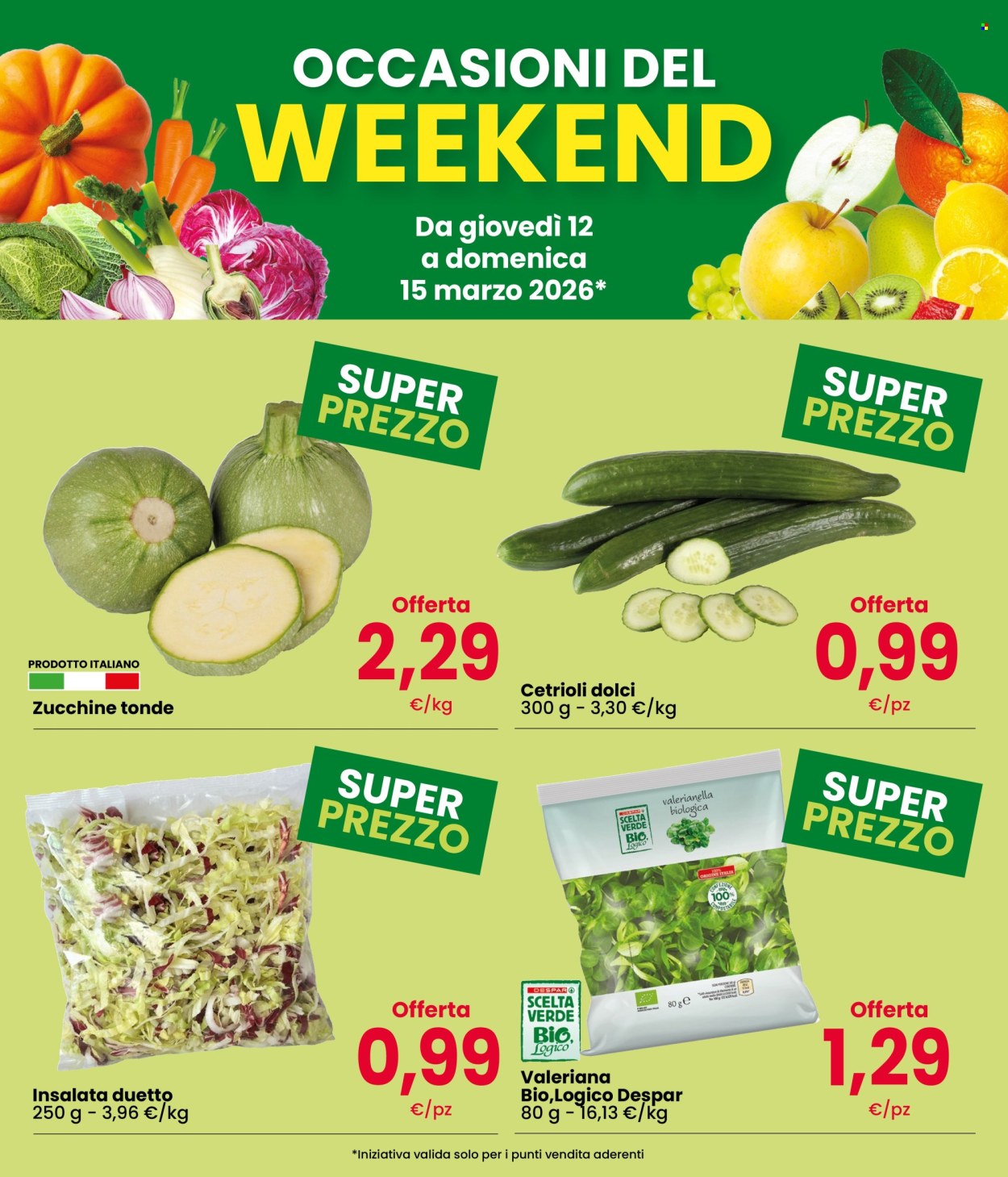 Volantino Eurospar - 12/3/2026 - 15/3/2026. Pagina 3