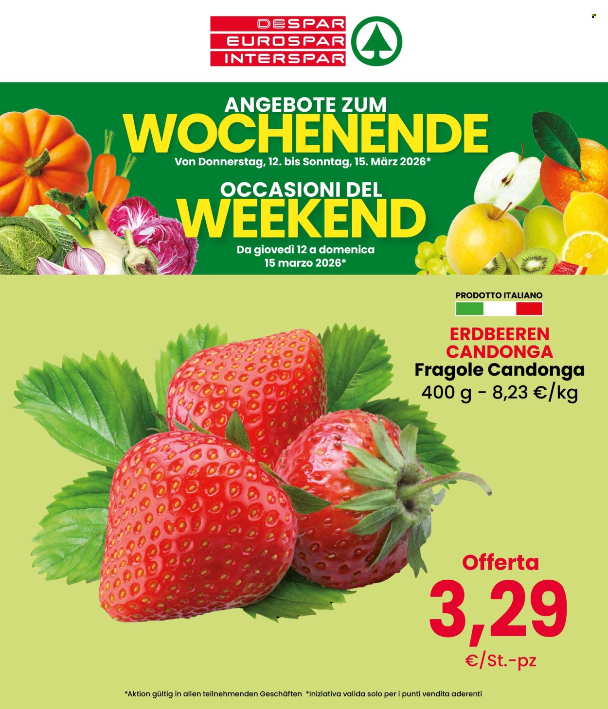 Volantino Despar - 12/3/2026 - 15/3/2026. Pagina 1