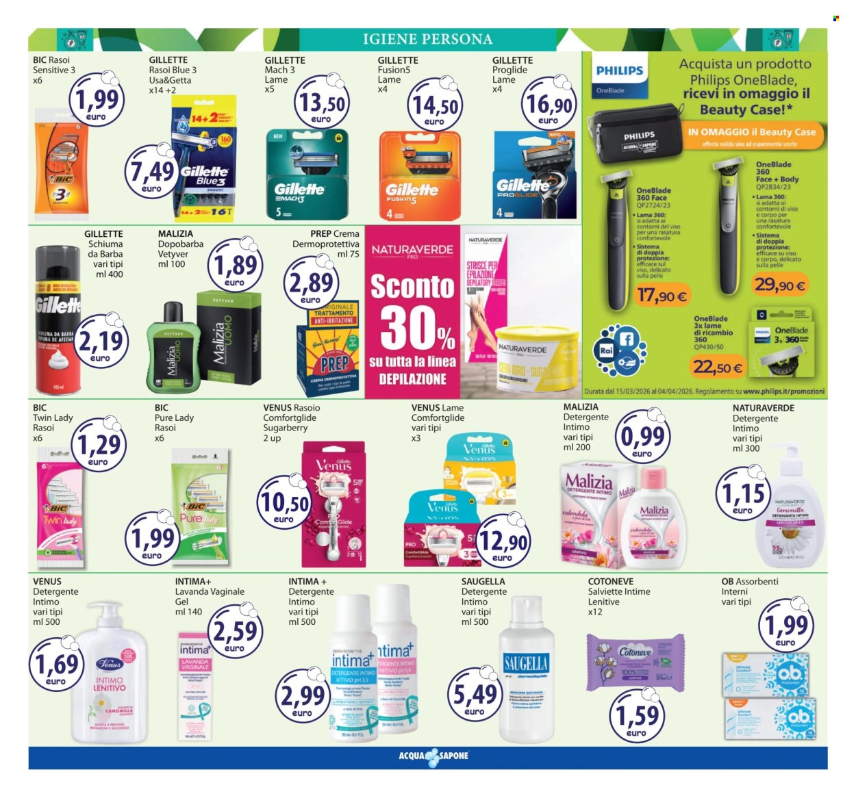 Volantino Acqua & Sapone - 12/3/2026 - 22/3/2026. Pagina 11