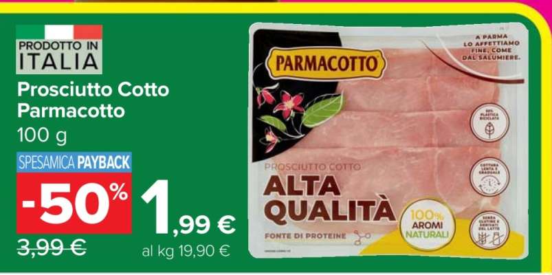 Prosciutto Cotto Parmacotto