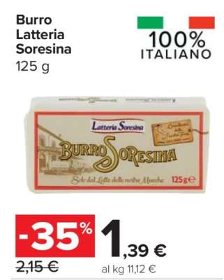 Burro Latteria Soresina